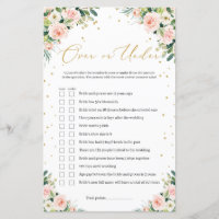 Rosa Blütengold von Boho über oder unter dem Spiel