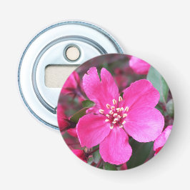 Rosa Blütenkrabapfel Flaschenöffner