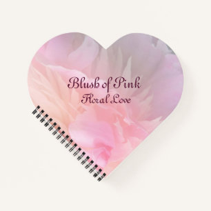 Rosa Blütenliebe Notizbuch