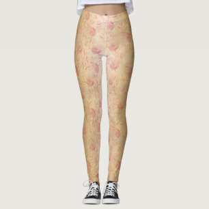 Rosa Blütenschimmer Leggings