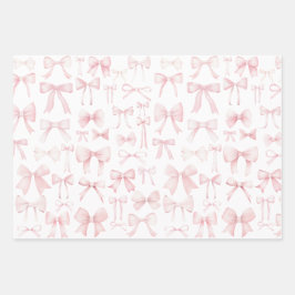 rosa Bogen Geschenkpapier Set