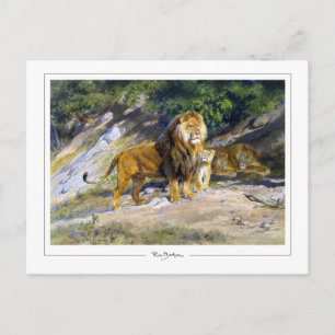 Rosa Bonheur #111 - Feine Kunst Postkarte