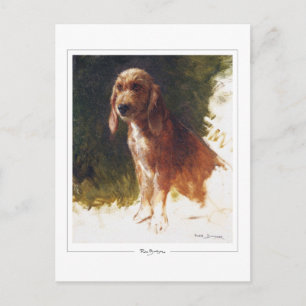 Rosa Bonheur #3 - Feine Kunst Postkarte