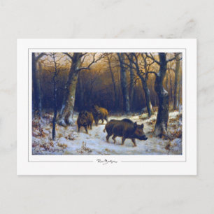 Rosa Bonheur #53 - Feine Kunst Postkarte