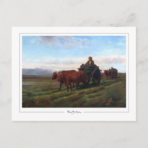 Rosa Bonheur #55 - Feine Kunst Postkarte