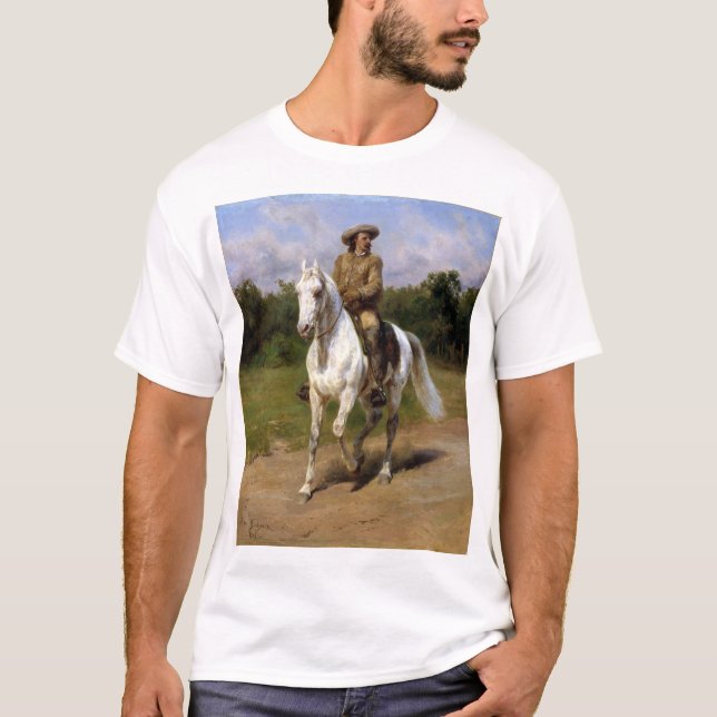 Rosa Bonheur, Oberst William F. Cody (Buffalo Bill T-Shirt (Vorderseite)