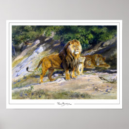 Rosa Bonheur Zedign Art Poster #111