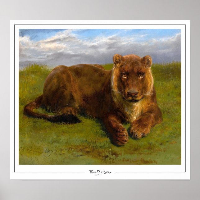 Rosa Bonheur Zedign Art Poster #17 (Vorne)