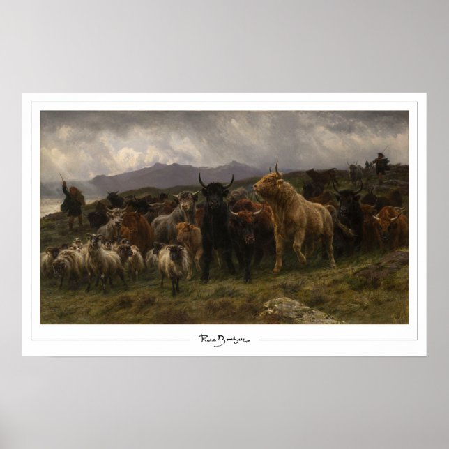 Rosa Bonheur Zedign Art Poster #86 (Vorne)