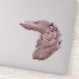 Rosa Borzoi Profil Die Ausschneiden Borzoi Sticker