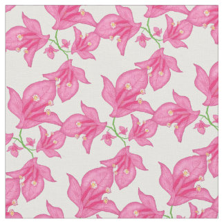 Rosa Bouganvilla Stoff