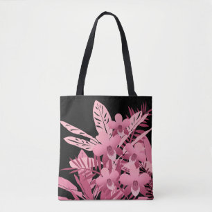 Rosa Bouquet tropisch Tasche