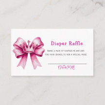 Rosa Bow & Crown Babydusche Windelwanne