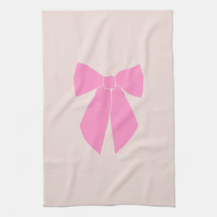 Rosa Bow Geschirrtuch