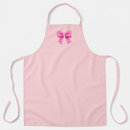 Rosa Bow Schürze