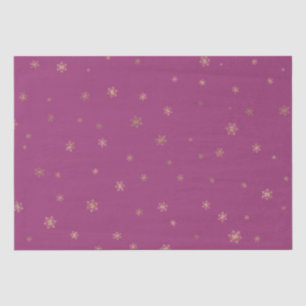 Rosa Boysenberge Weihnachten Seidenpapier