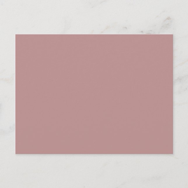 rosa braun postkarte (Vorderseite)
