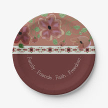 Rosa Braun und hellgrüne Moderne