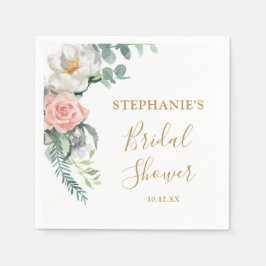 Rosa Brautparty Serviette