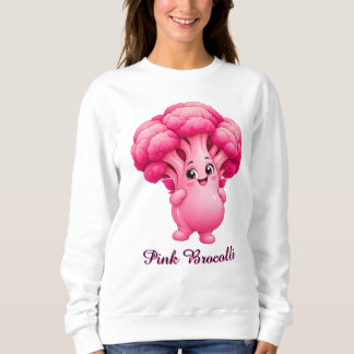 Rosa Brokkoli Sweatshirt