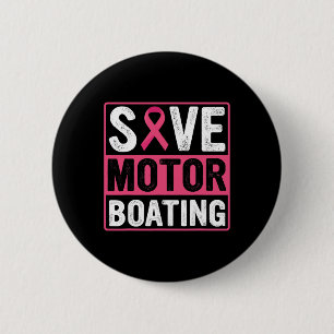 Rosa Brustkrebs Schleife Button