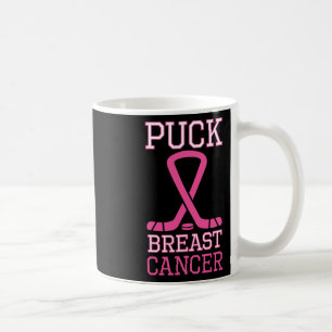 Rosa Brustkrebs Schleife Eishockeykrebstag Kaffeetasse