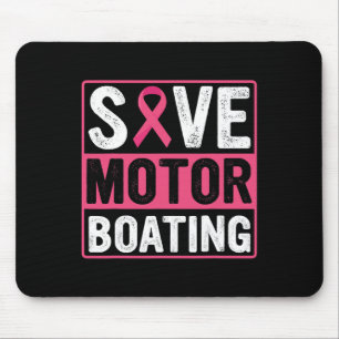 Rosa Brustkrebs Schleife Mousepad