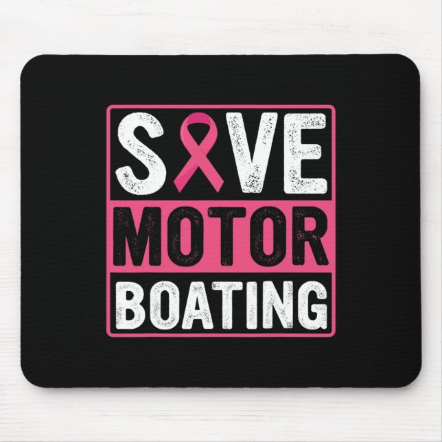 Rosa Brustkrebs Schleife Mousepad (Vorne)