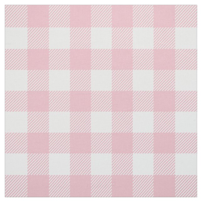 Rosa Buffalo Kariert Stoff (Muster)
