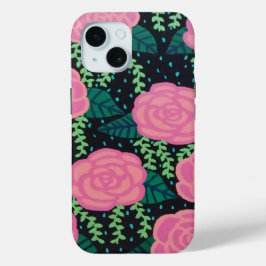 Rosa Cabbage Rose Totbeutel Case-Mate iPhone Hülle