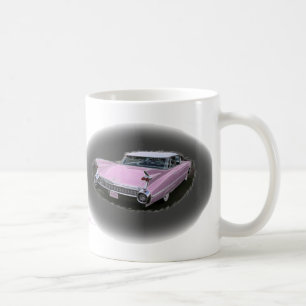 Rosa Cadillac-Blitz Kaffeetasse
