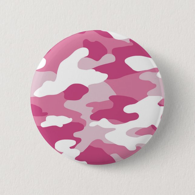 Rosa Camouflage Button (Vorderseite)