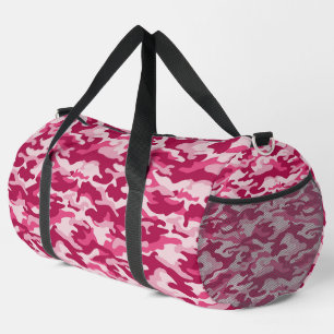 Rosa Camouflage Camouflage Duffle Bag