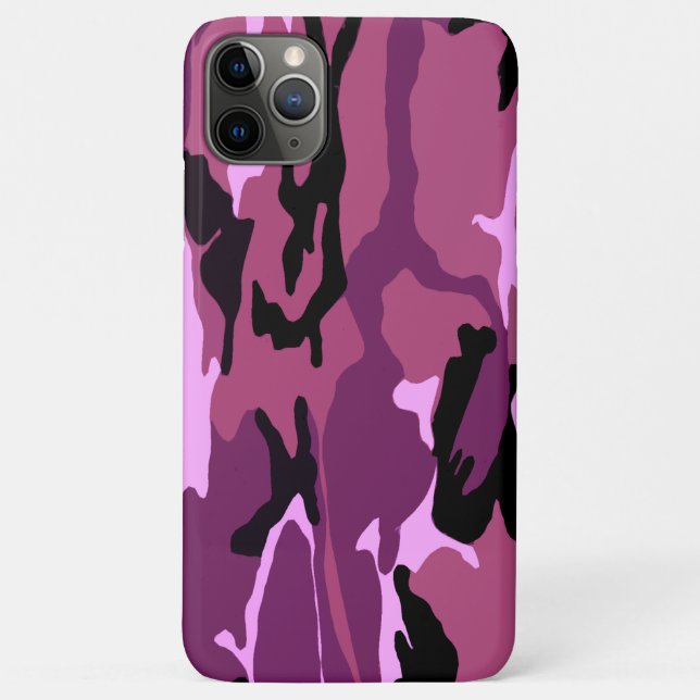 Rosa Camouflage Case-Mate iPhone Hülle (Rückseite)