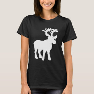 Rosa Camouflage Elche T - Shirt