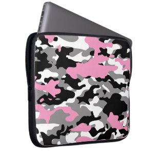 ROSA CAMOUFLAGE - Elektronik-Tasche Laptopschutzhülle