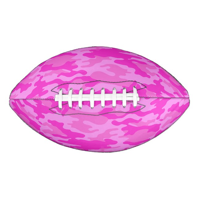 Rosa Camouflage Fußball Football (Vorderseite)