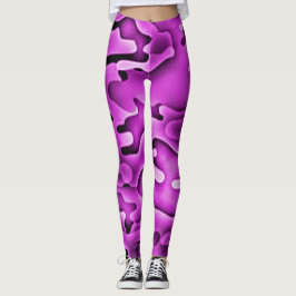 Rosa Camouflage Leggings
