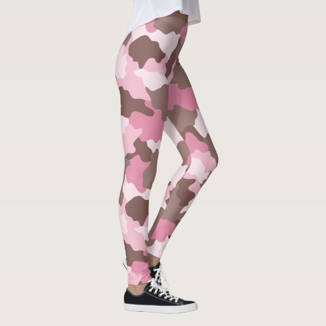 Rosa Camouflage Leggings (Rechts)