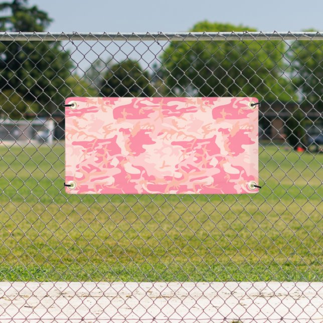 Rosa Camouflage, Militär, Armee Banner (Insitu)
