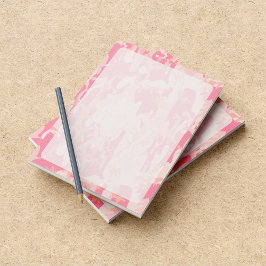 Rosa Camouflage, Militär, Armee Notizblock