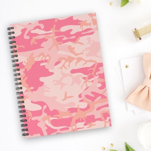 Rosa Camouflage, Militär, Armee Notizbuch