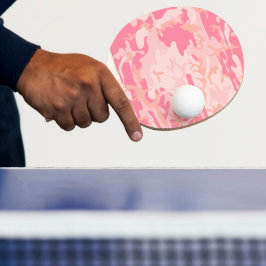 Rosa Camouflage, Militär, Armee Tischtennis Schläger