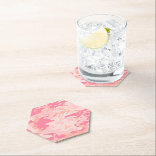 Rosa Camouflage, Militär, Armee Untersetzer