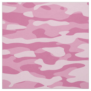 Rosa Camouflage Stoff