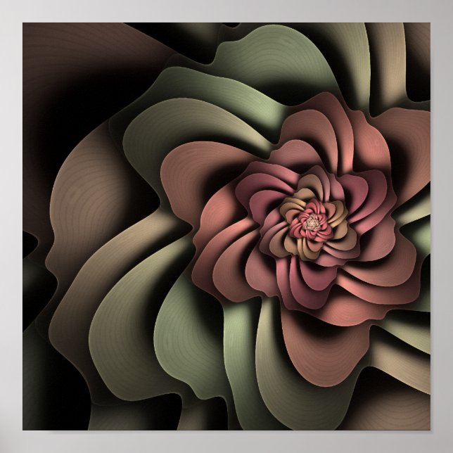 Rosa Canina Erratica 12" x 12" Poster (Vorne)