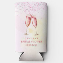Rosa Champagner-Brautparty