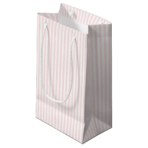 Rosa Charlotte und Weiß Stripes Baby-Rosa Kleine Geschenktüte