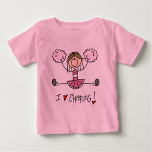 Rosa Cheerleader T-Shirts und Geschenke