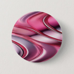 Rosa Chrom lila Strömungen Button